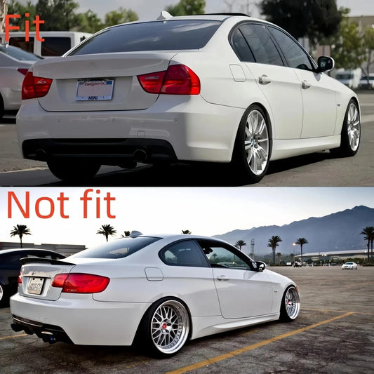 Rear Roof Spoiler Splitter Wings Rear Window Spoiler Body Kits for BMW 3 Series M3 E90 4-Door Sedan 2005-2012 Rear Wing Lip