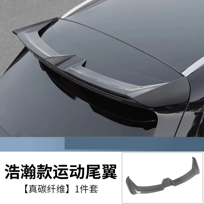 Carbon Fiber Tail Wing Car Rear Spoiler for ZEEKR 7X 2026 Modified New Style Top Wing Sport Exterior Parts