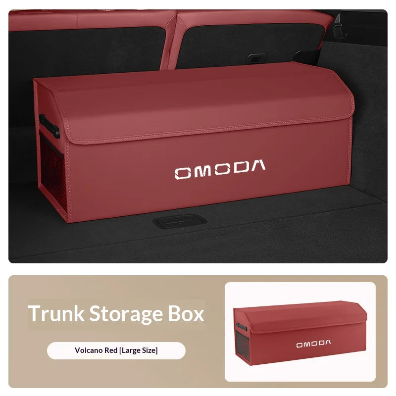 Suitable for Omoda s5 fx 9 EV PHEV C5 E5 C9 7 8plus car trunk storage box folding storage box large capacity storage box
