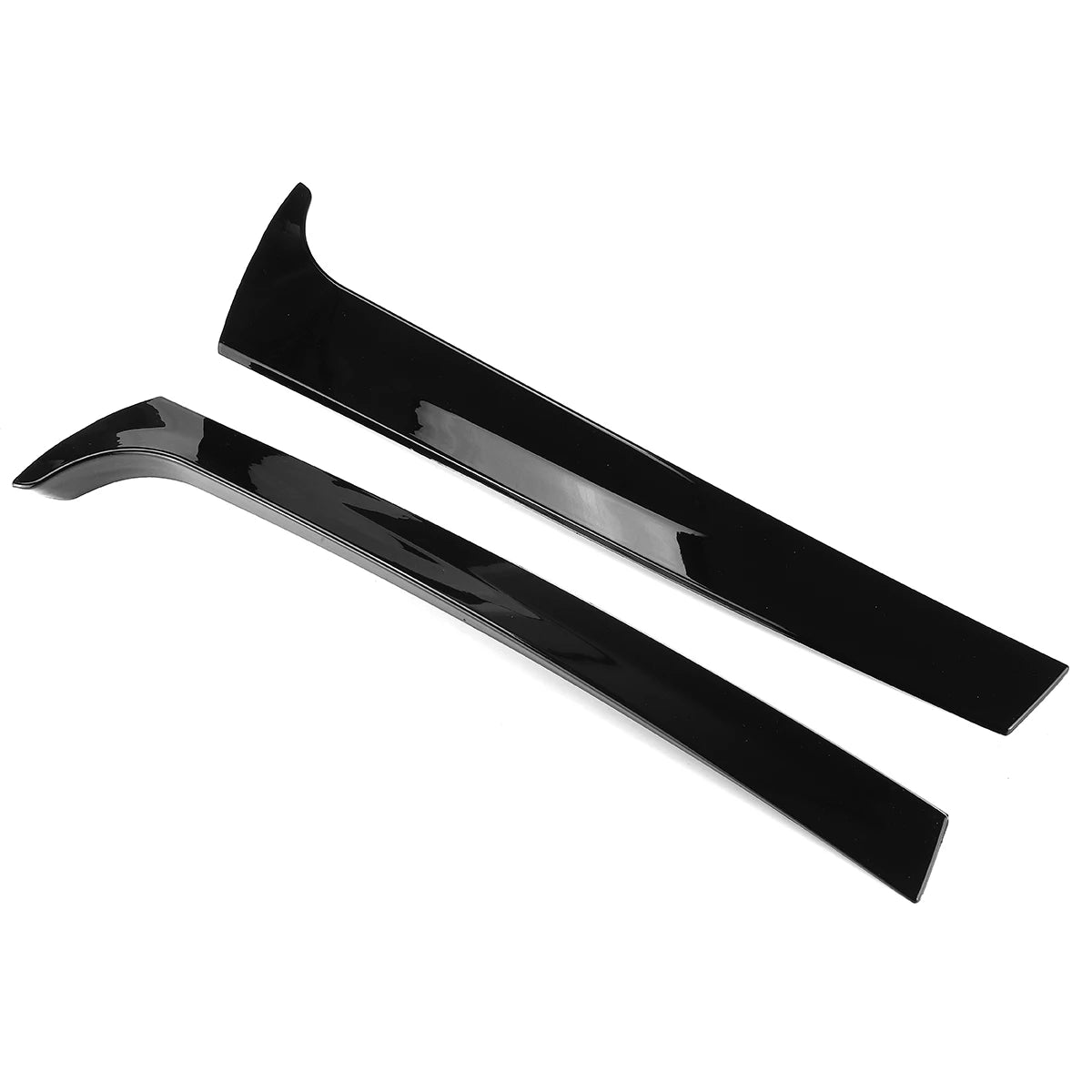 Glossy Black Car Rear Window Side Spoiler Wing Splitter ABS For Volkswagen For Vw Touareg 2011 2012 2013 2014 2015 2016 2017