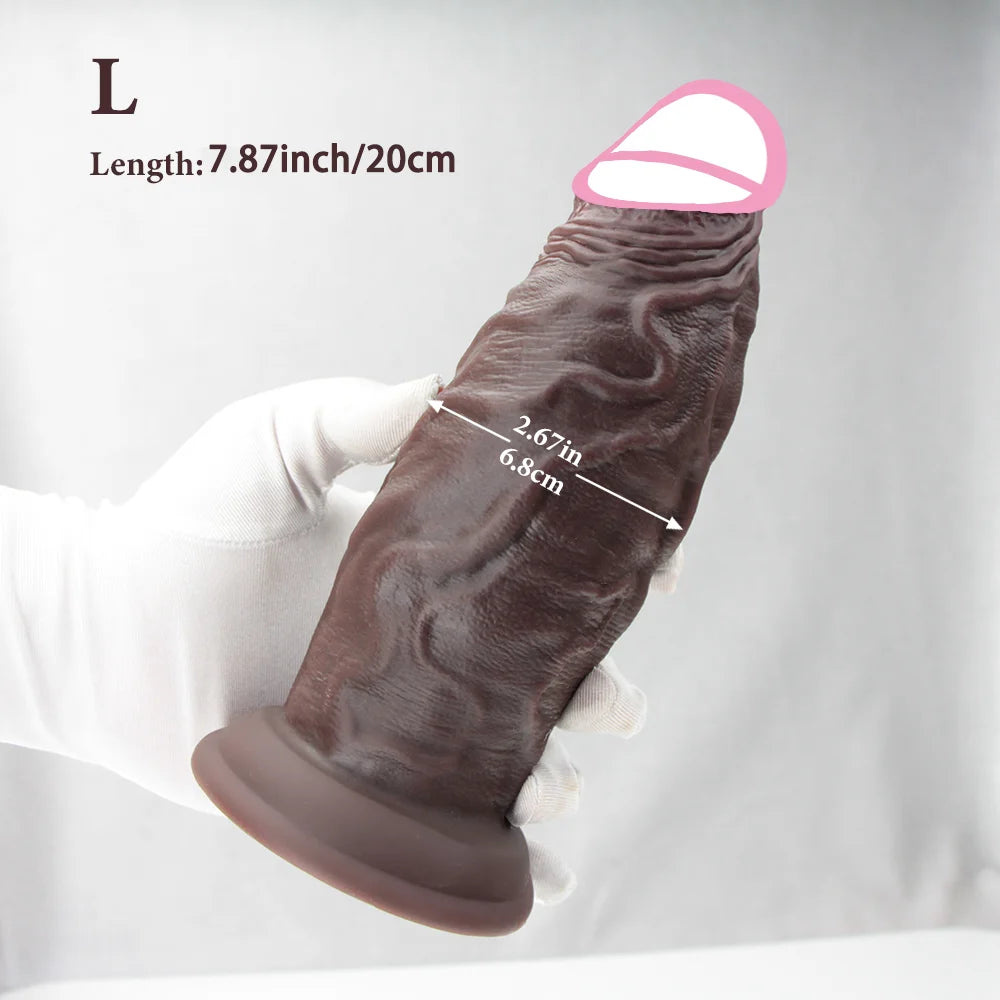 Super Big Black Anal Dildo Penis Prostate Massager Soft Silicone Sexy Adult Masturbator Oversized Strap-on Dildos Anal Sex Toys