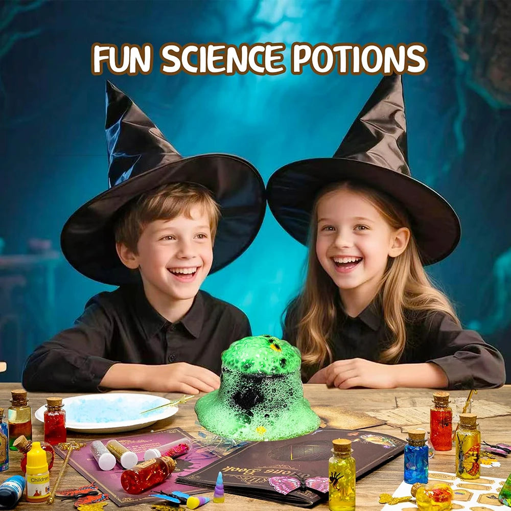 LDomet Science Magic Potions Kit for Kids 20+ Potion Experiments Making Fairy Magic Potions Craft Kit for Creative Educational