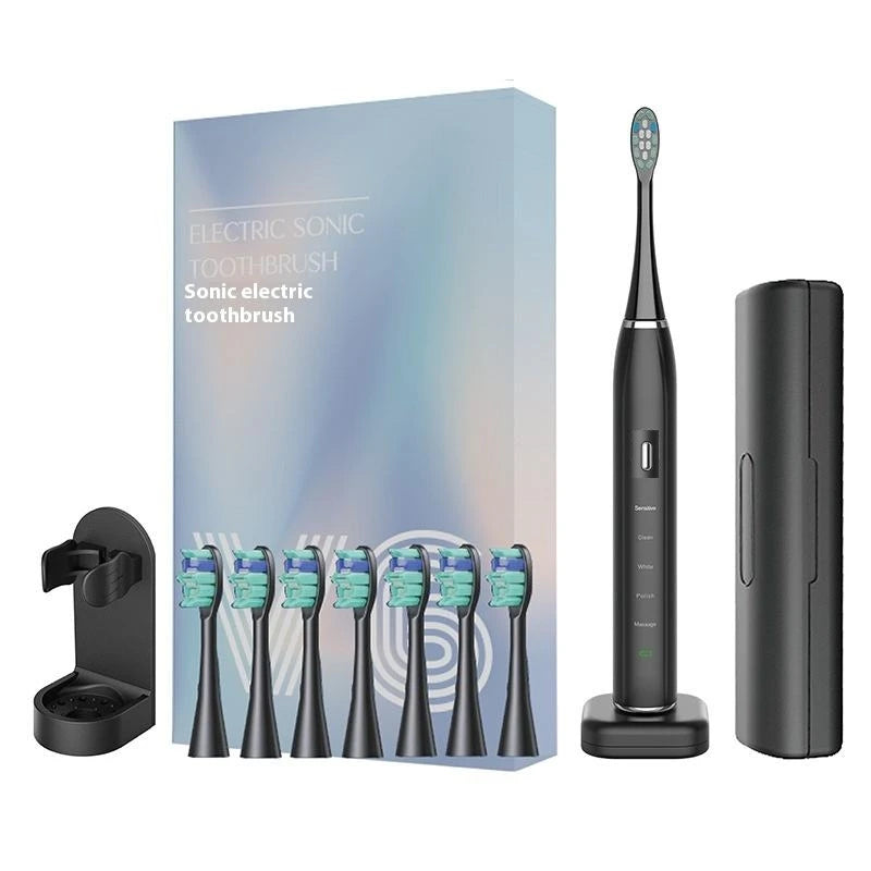 Compatible with Oral B Ultra Electric Toothbrush 3D Rotation Rechargeable Teeth Brush Pressure Sensor 8 Brushing Modes 2 Min Tim
