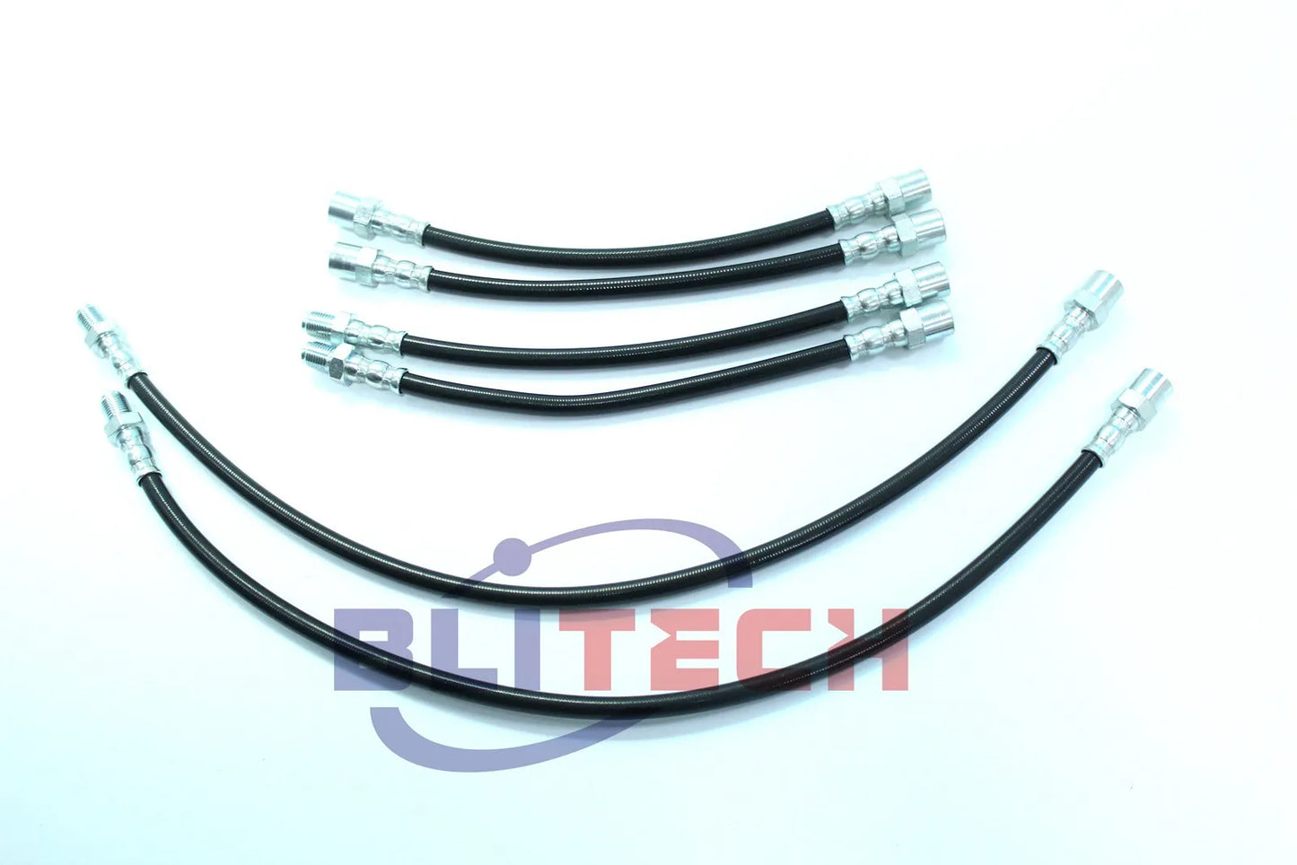 Stainless Racing Steel Brake Line Kit Cables For BMW E36 E34 E32 Red Blue Silver Black