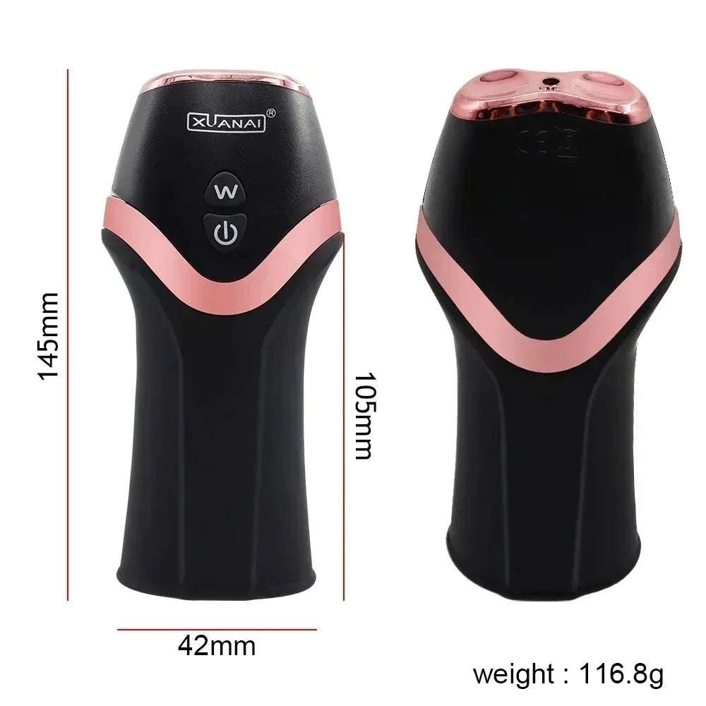 Automatic Male Masturbation Vacuum Suction Sex Machines Penis Stimulator Glan Massager Male Masturbator Tools Sex Toys for Men
