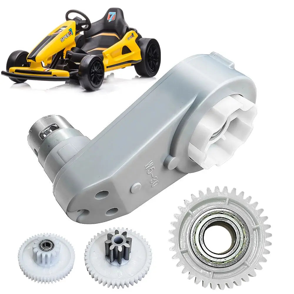 Hollicy FY-750 W5-30 RS775 25000RPM 24V children's electric ride on car toy car high-speed drive motor gearbox metal steel gear
