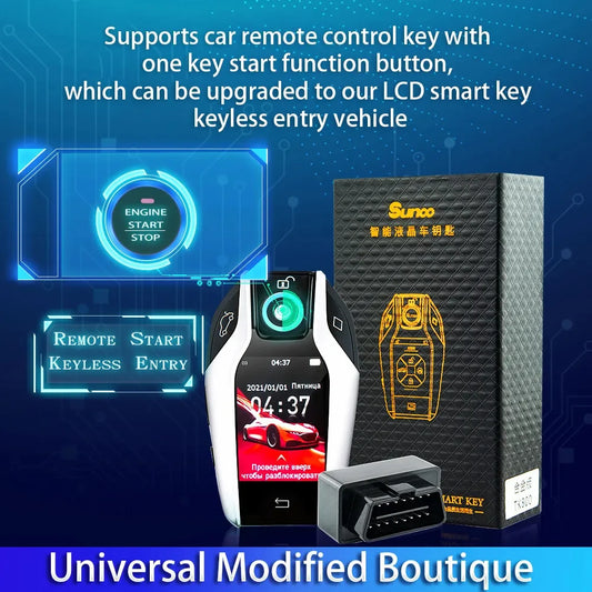 Universal TK800 OBD Modified Smart LCD Key For BMW Mercedes-Benz Audi Cadillac Lexus Land Rover Jaguar Kia Hyundai Nissan Toyota