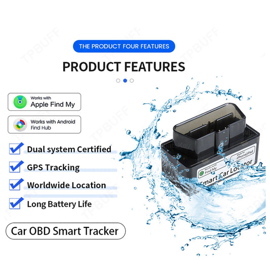 Google Find My Car OBD For iPhone Android & IOS Compatible With All Car OBD Locators Monitoring Tracker Anti-lost Free App Fin