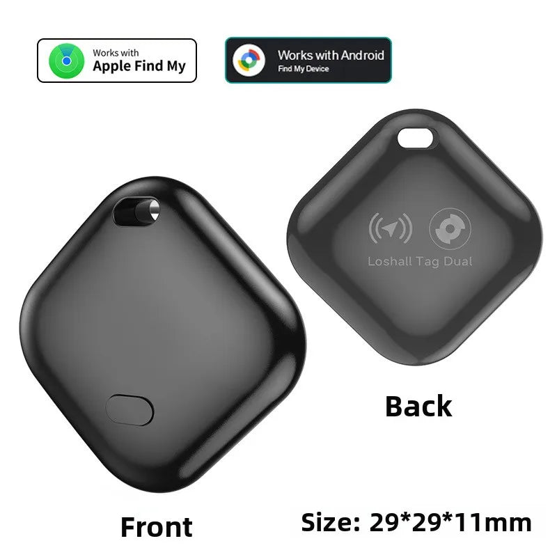 Mini GPS Tracker Smart Tag Apple Android Dual System Find My Global Locator Pet Wallet Car Elderly Kids Anti Lost Finder