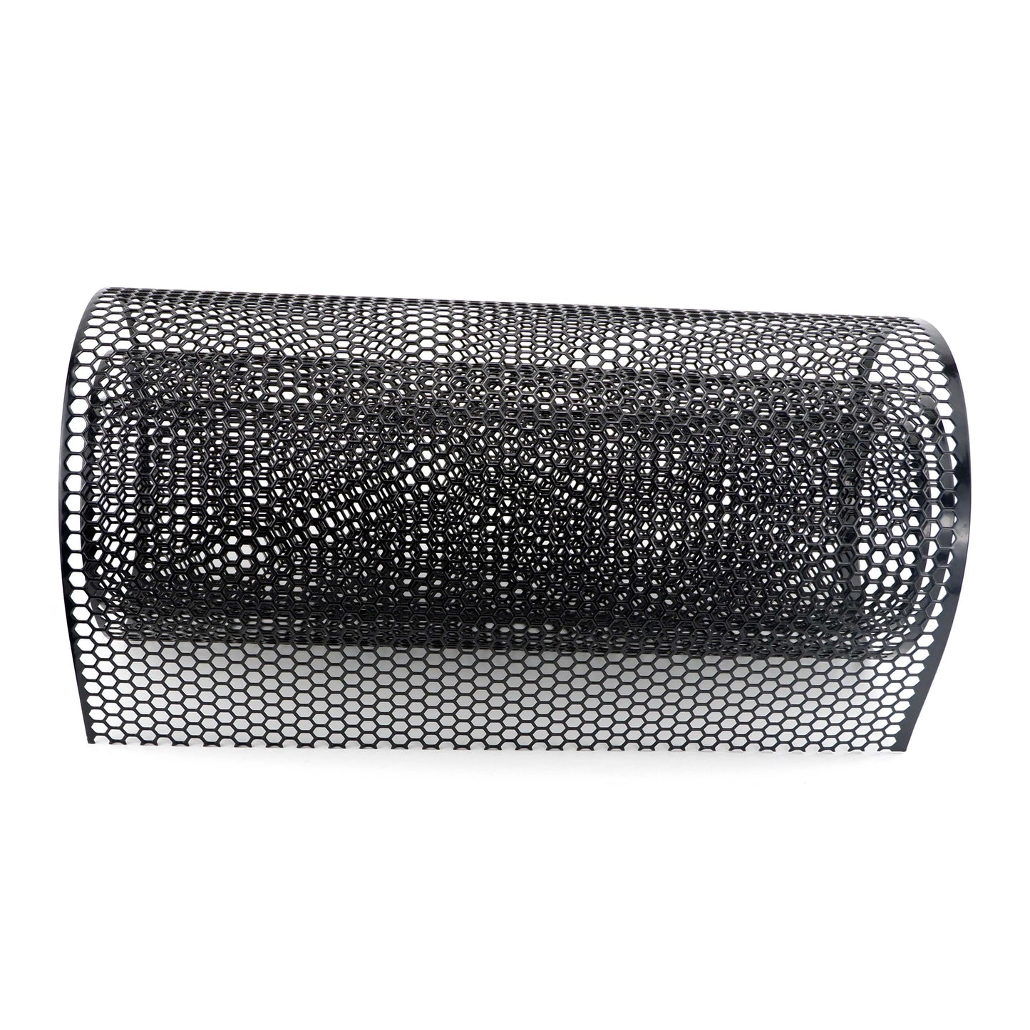 【100cmx33cm】 Aluminum Grille Mesh Grill Cover Car Bumper Fender Hood Vent Grille Net Grid Ventilation Grille 6mm Hole Hexagon