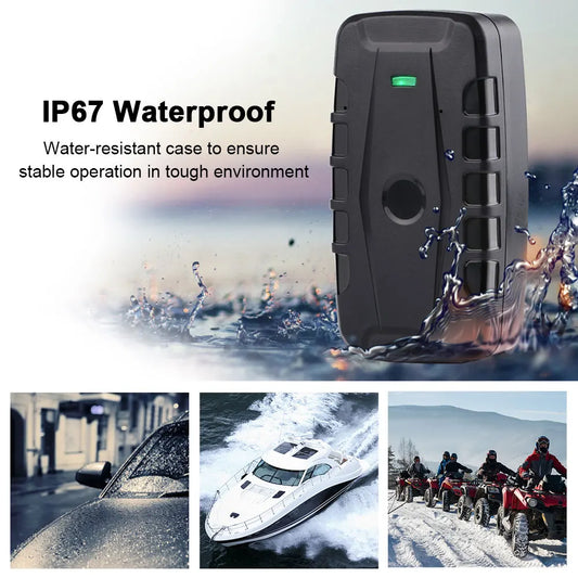 TKSTAR car GPS tracker TK918 20000mAh battery magnet waterproof IP67 real-time tracking car locator anti-theft alarm APP free