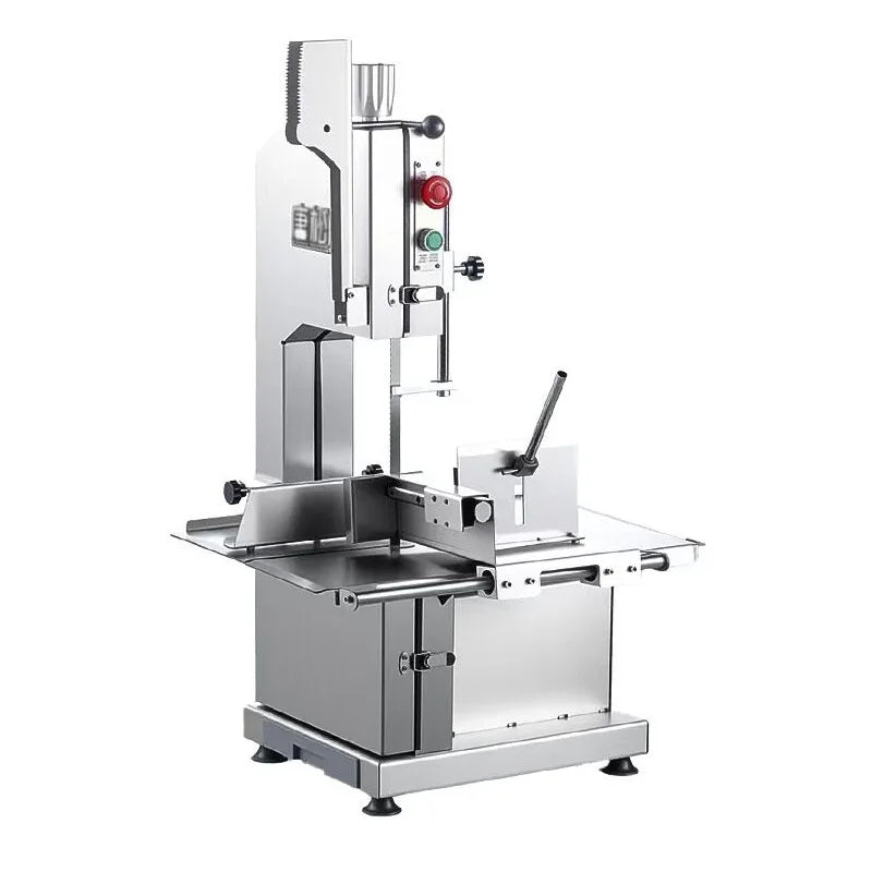 Stainless Steel Large Meat Slicer Machine Commercial Meat Bone Saw Machine Semi-automatic Fish Cutting Machine