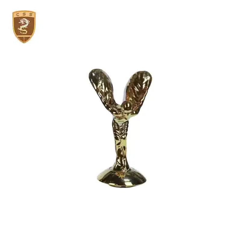 For Rolls Royce Ghost Phantom Cullinan Wraith Hood Badge LOGO Car Angel Goddess Crystal Emblems Exterior Accessories