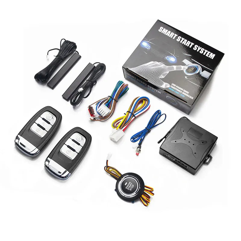 Car Alarm Modification Start Stop Ignition Button Keyless Entry Remote Start Turn Signal Indicator Universal Accessorie