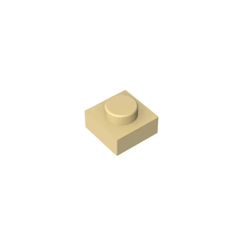 100g/588Pcs 3024 1x1 Brick Moc Short 1-Hole Color Spare Parts Compatible with Brick DIY Children's Toy Assembly Gift Box