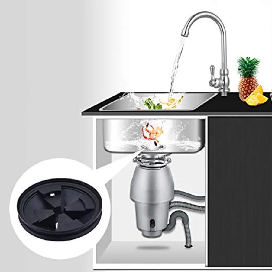 DGQ Garbage Disposal Splash Guards 3-1/2" Sink Baffle Disposal Replacement Mounting Gasket Food Waste Disposer Accessories Disp