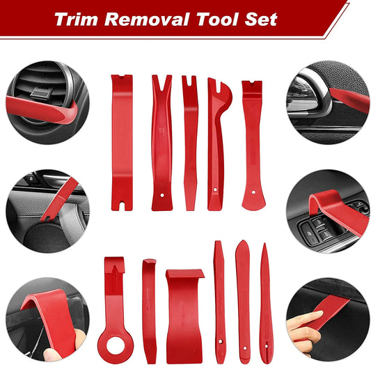 Car Interior Disassembly Tool Trim Removal Tools Kit Auto Removal Tool Kit Door Panel Radio Stereo Audio Dash Terminal Removal