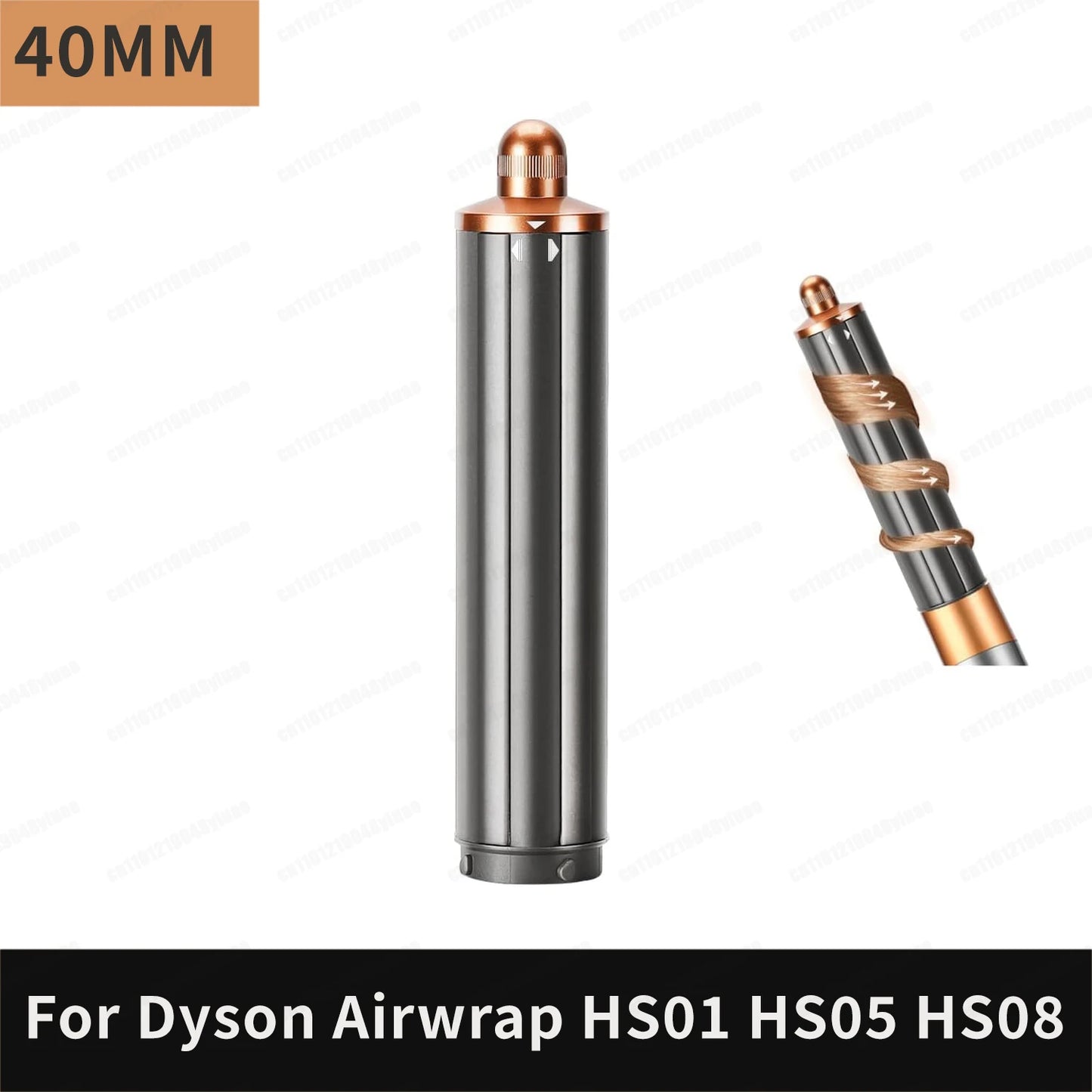20/30/40mm Conical Long Hair Barrels Attachment Compatible For Dyson Airwrap HS01/05/08 Auto-Curling Iron Curler Voluminous Wave