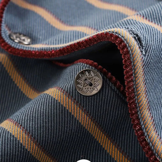 Spring Men's Fall and Winter Long-Sleeved Long Pants Middle-Aged Thin Section of Pajamas Sleepwear Homewear Suit Loungewear