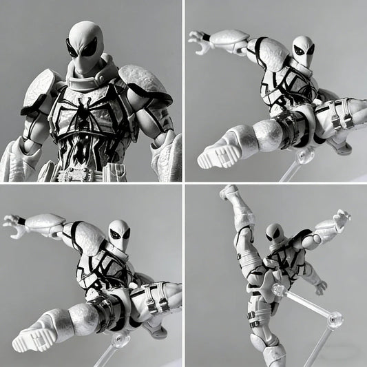1/12 Marvel Anti-Venom Action Figure Ct Agent Anti-Venom Movable Joints Figure Eugene Thompson Anime Model Collectible Toy Gift