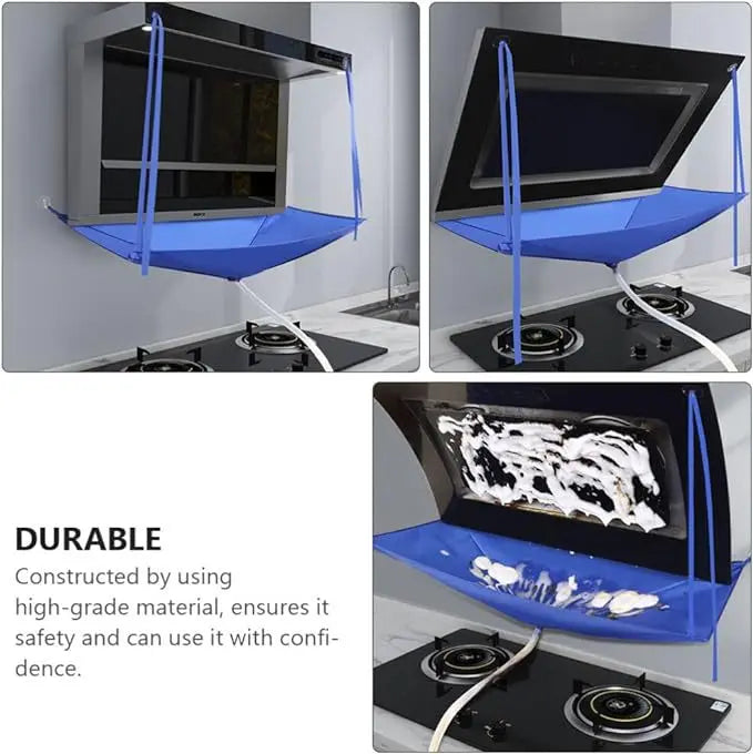 Dust Cover Cleaner Range Hood Cleaning Protection Kit Mini Coil Air Conditioning Cleaning Machine Service Cover with Drainage