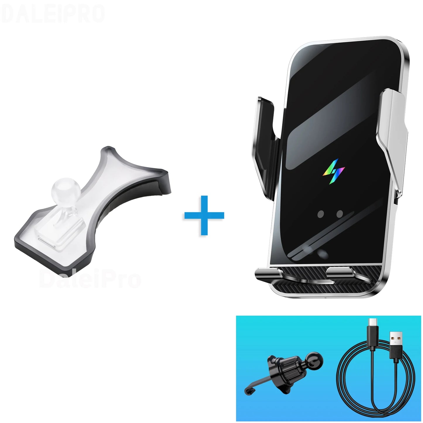 For Mercedes-Benz GLC X253 2016-2020 2021 2022 Special Car Phone Holder Base Wireless Charging Holder Car MagSafe Holder Charger