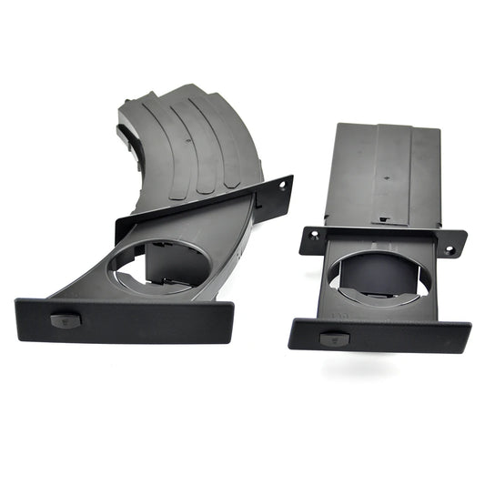 Front Left Right Cup Holder Drink Rack Black Holders For BMW E60 E61 M5 525i 528i 530i 535i 2002-2010 51459125622 51459125626