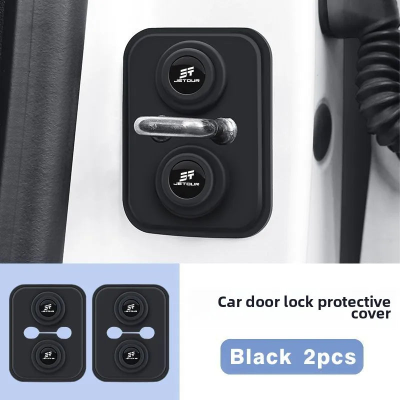 For Chery Jetour Traveller T2 X90 plus Car Styling Door Lock Protection Cap Modification Accessories 2pcs 4pcs