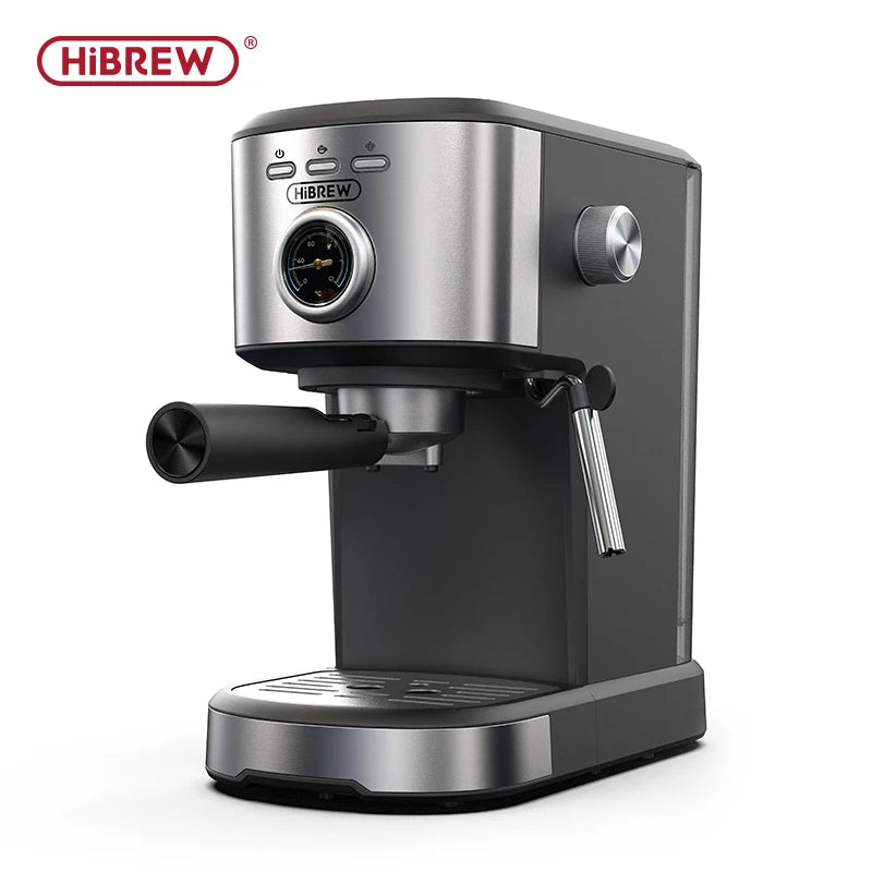 HiBREW Espresso Coffee machine Cafetera Semi Automatic Coffee Maker 15Bar Visual Temperatura H5A