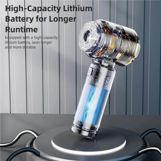 TINSOL 390000Pa Portable Wireless Vacuum Cleaner Powerful Suction Handheld Vacuum Cleaner Suitable for Home & Car Use Cleaner
