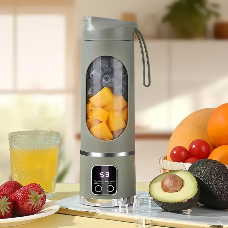 New Model Juicer, Portable Rechargeable Small Juice Cup for Home Use, Powerful Multifunctional Juicer Cup