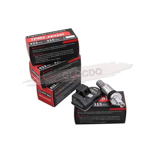 TPMS Sensors MX Tire Sensor 2 in 1 Metal Rubber Stem Programmable Screw-in Tire Pressure Monitoring Sensor TS408 TS600 TS508