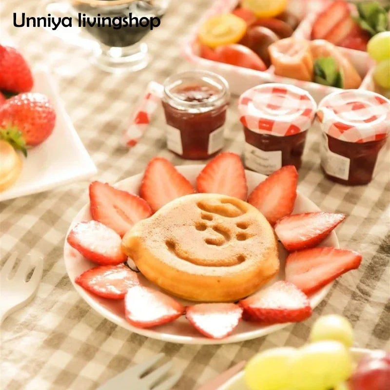 220V Snoopy Electric Waffle Maker - Bring Fun and Deliciousness to Your Breakfast AN