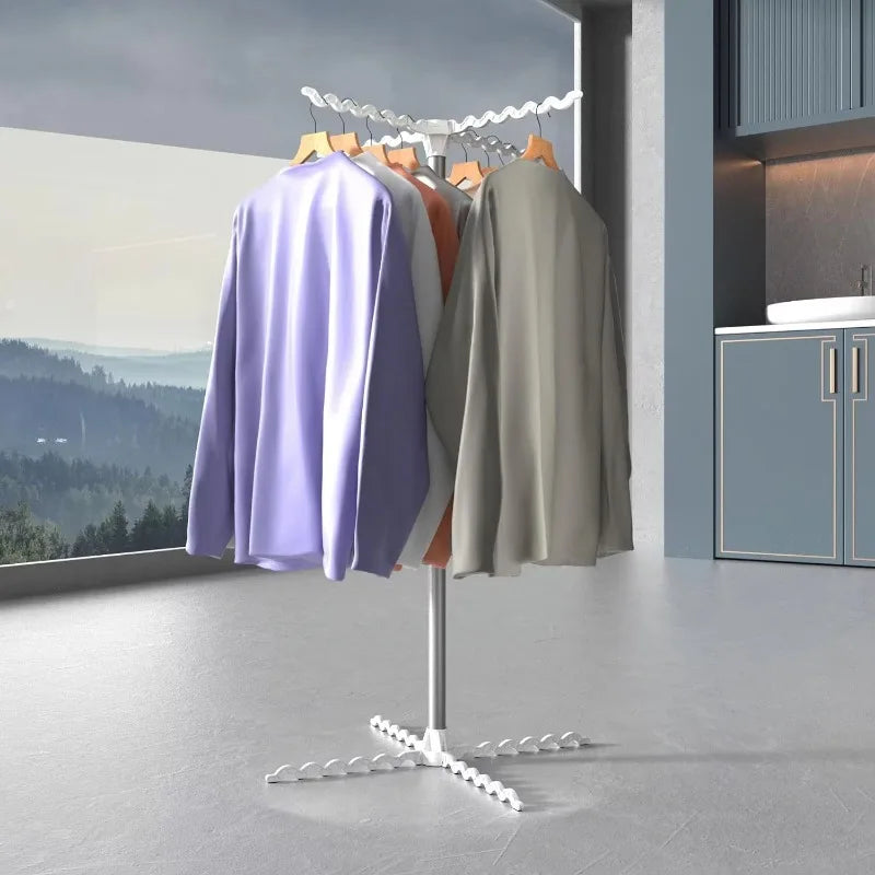 Portable Electric Clothes Dryer,1000W Heated Airer,Travel Heated Clothes Dryer with Timer,Electric Clothes Dryer