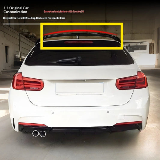 For 2012-2018 BMW 3 Series F31 Touring MP Style Roof Spoiler, Non-Destructive Sport Rear Wing