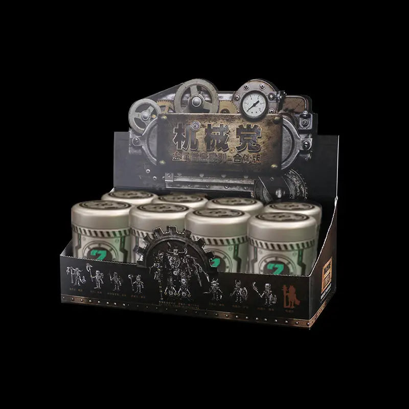 Mechanical Saints 3D Metal Puzzle DIY Building Blocks Trendy Handicraft Assembly Model Puzzle toys Birthday Gift for Kid Adult