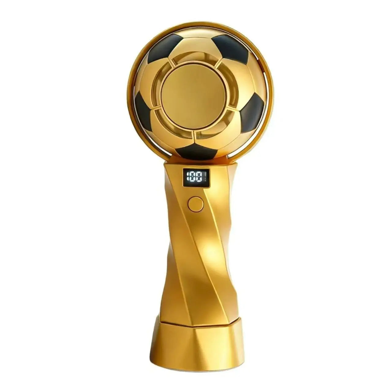 2026 Portable Turbo Cooling Fan, Soccer Ball Handheld Neck Fan, Rechargeable Mini High Speed Fan for Outdoor Travel
