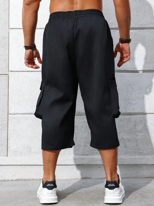plus Size Men's Casual Fashion Work Shorts for Daily Outings Ideal Gift for Boyfriend