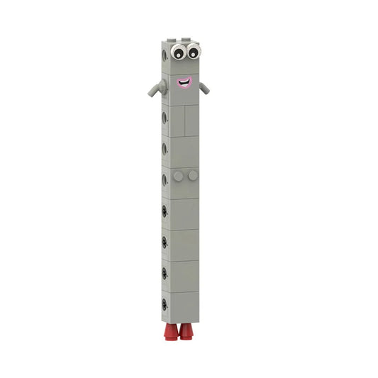 10 in 1 1Sets block figurine Cartoon Anime No. Building Blocks Figures Dolls Toys 6 Small Square People Game Model