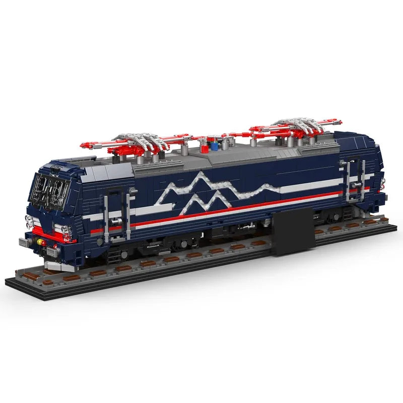 Mould King 12045 Technical Vectron MS Electric Locomotive Building Blocks Set Remote Control Cargo Train Toy for Collection