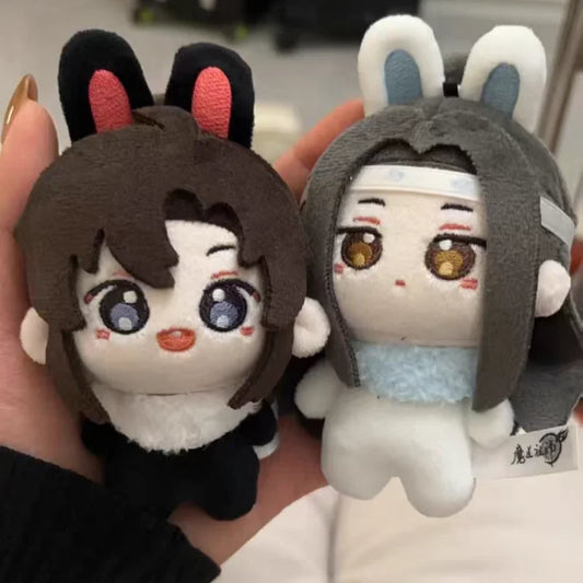 Mo Dao Zu Shi Rabbit Velvet Series Plush Toys Cartoon Wei Wuxian Lan Wangji Stuffed Dolls Pendants Ornaments Girls Birthday Gift