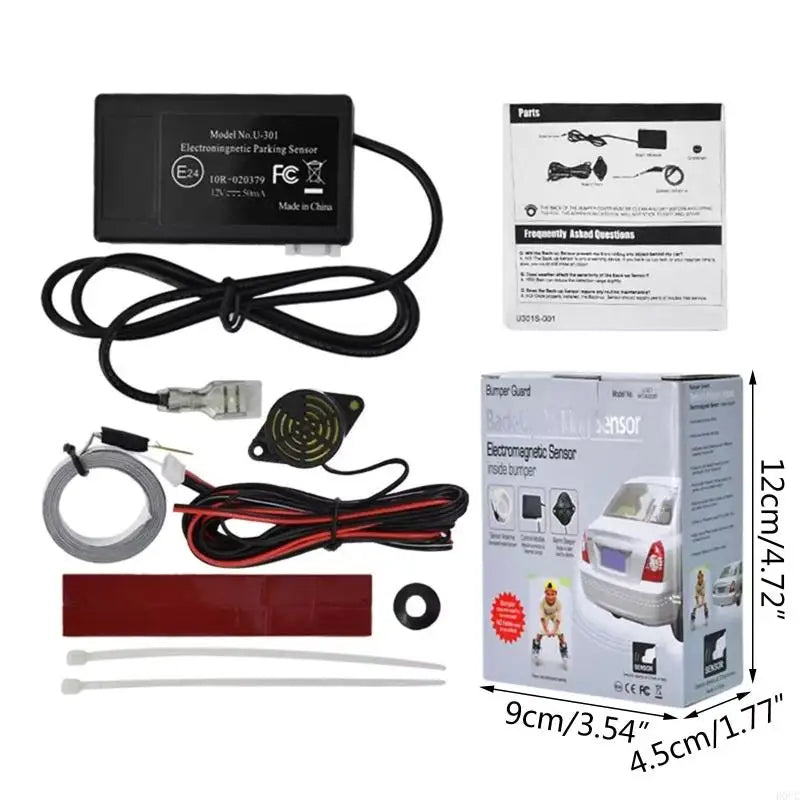Electromagnetic Induction Intelligent Car Reverse RadarParking Distance Control Backup Parking No Drilled