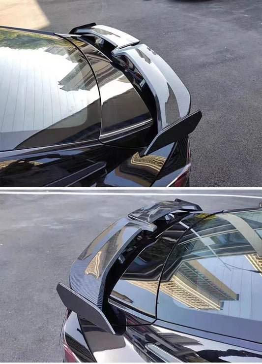 Universal Car Tail Wing Non Perforated Seagull Tail Car Wing GT Tail Spoiler Car Bumper Collision Avoidance Cars Accessories