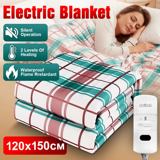 Electric Blanket Heated Mattress 70cm/120cm/150cm Thicker 220V/110V Heater Blanket Electric Winter Body Warmer Home EU/US Plug