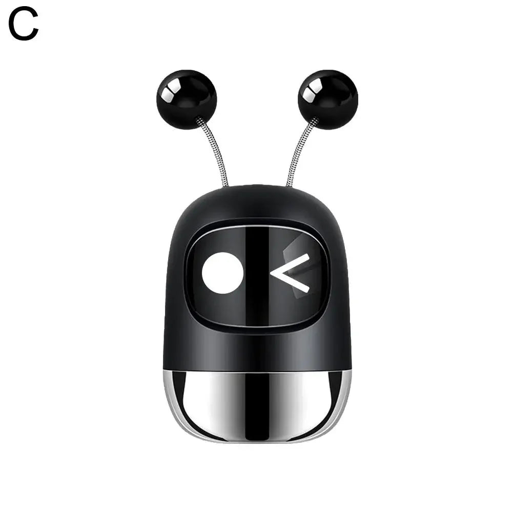 Creative Car Air Freshener Auto Mini Robot Air Vent Ventilation Car Outlet Aromatherapy Clip Flavoring Accessories Parfum G7G7