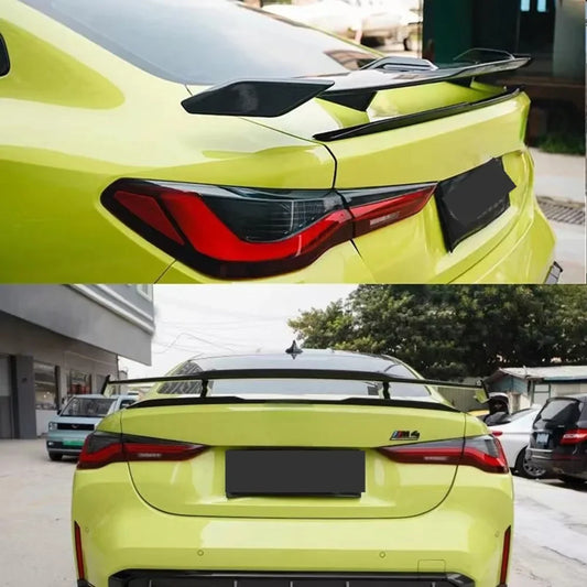 Sedan Universal for BMW 4 Series G22 G23 M2 M3M4 M5 G80 G82 Rear Trunk Spoiler Lip Wing Tail Fin Refitting Racing GT Style Kits