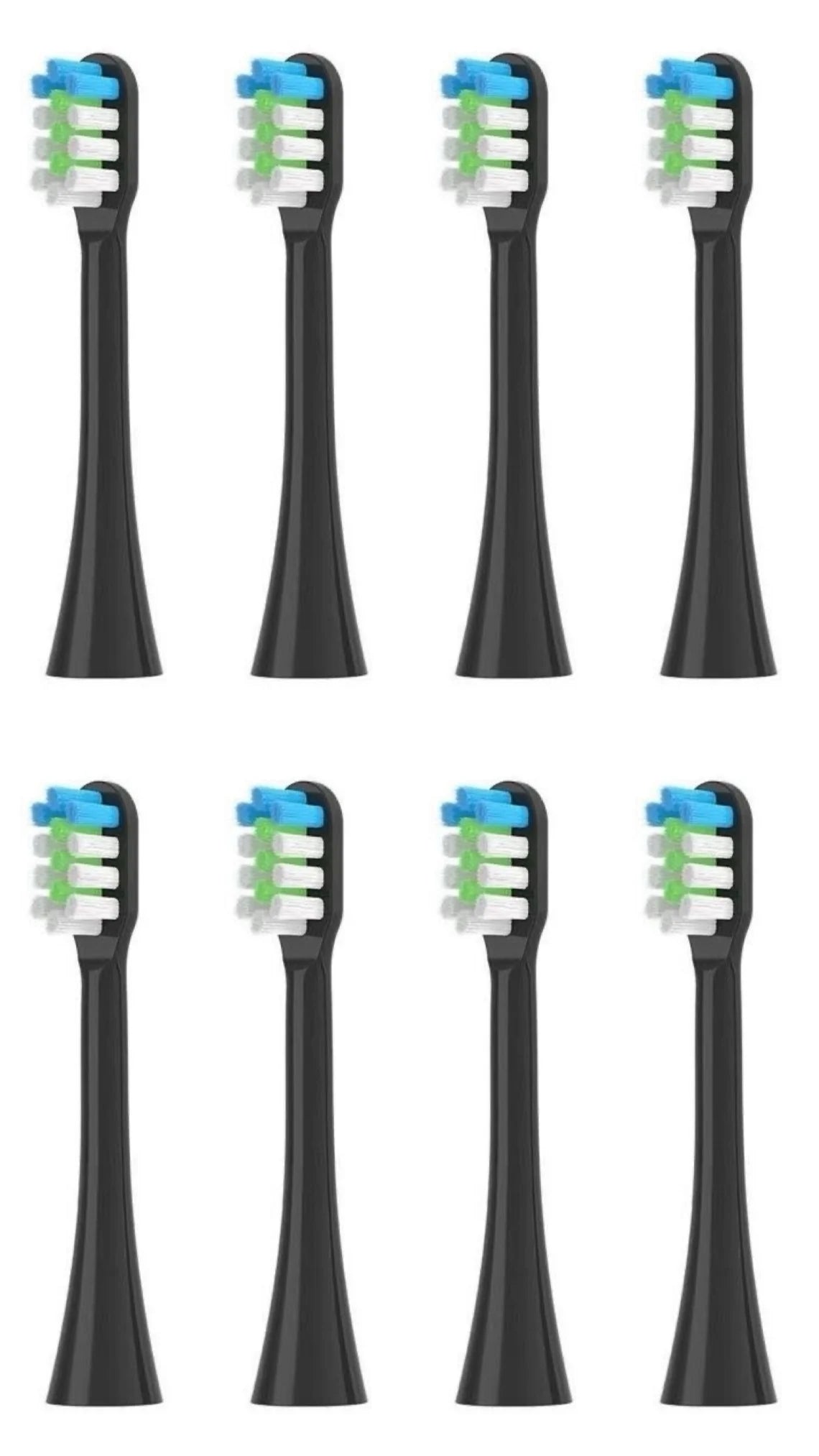 Replacement Toothbrush Heads For nandme nx9000 Sonic Electric Toothbrush Soft DuPont Bristles,4/8/16PCS
