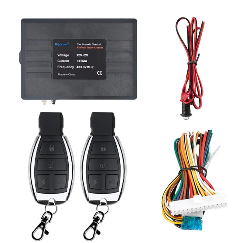 Universal Car Door Lock Trunk Release Keyless Entry System Central Locking Kit Remote Control Car Accessories With Bluetooth