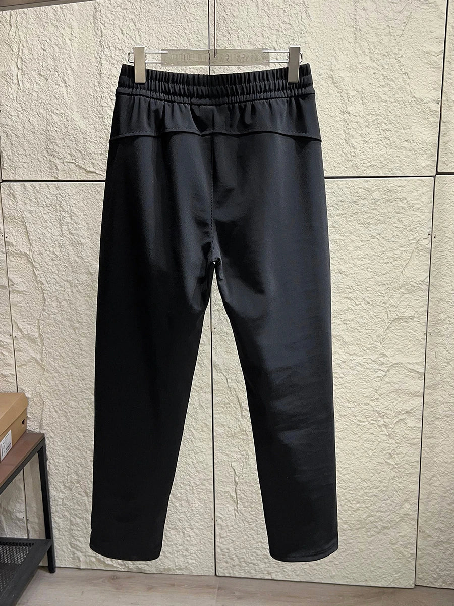 Graphene Heat Reflective down Snow Pants Men's Outdoor Winter Warm Windproof Trousers Long Straight Leg Pants Casual Style