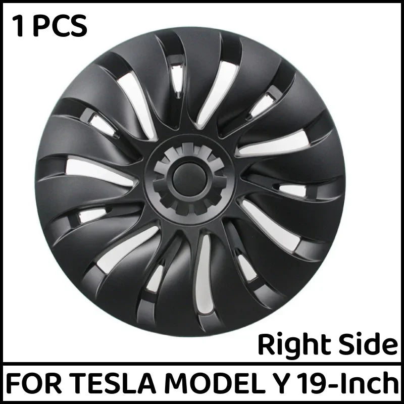 1PCS/4PCS Hub Cap Performance Replacement 19 Inch Wheel Cap Automobile Hubcap Full Rim Cover Accessories For Tesla Model Y 2024
